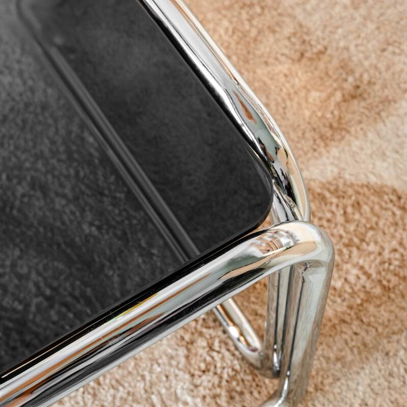 Couchtisch quadratisch, aus gehärtetem Glas, 90x90 cm (2/8)