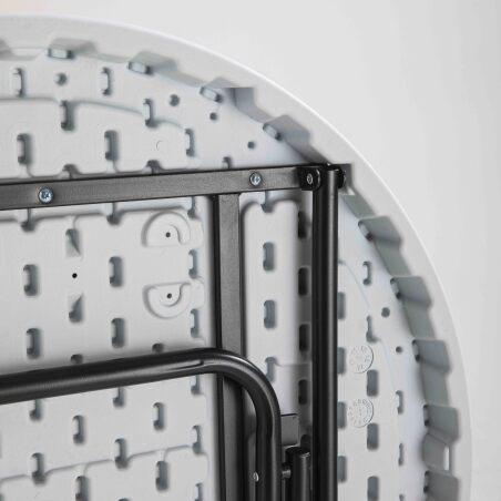 Klappbarer Stehtisch 80x110 cm mit elastischer Husse tannengrün (5/7)