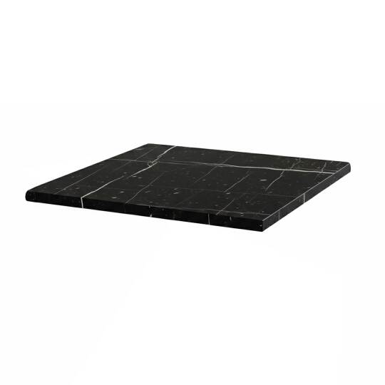 Quadratische Tischplatte aus laminiertem Formholz, 70 x 70 cm