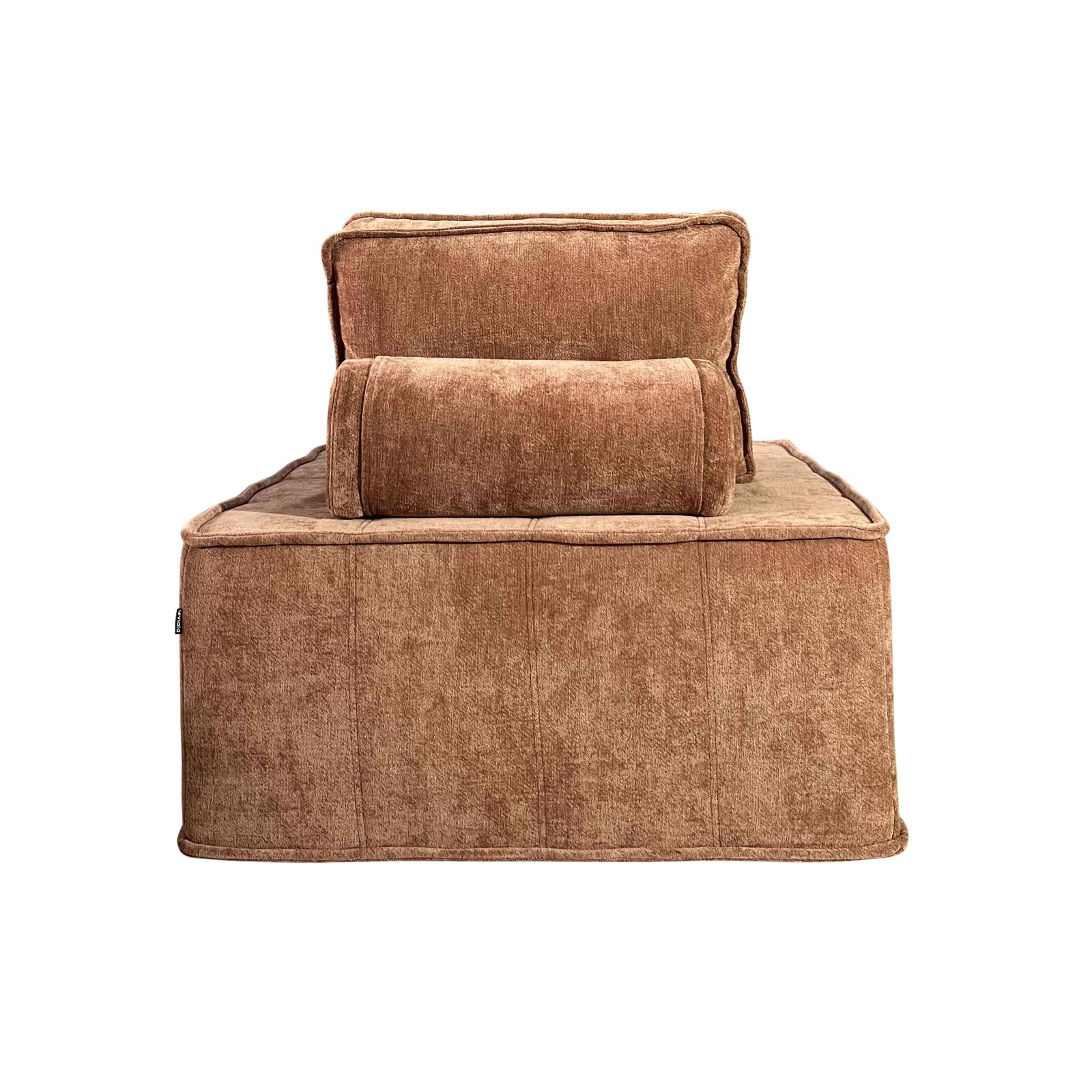 Sessel aus Stoff für modulares Sofa mit Kissen