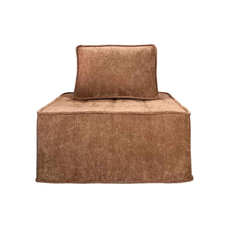 Sessel aus Stoff für modulares Sofa mit Kissen (3/7)