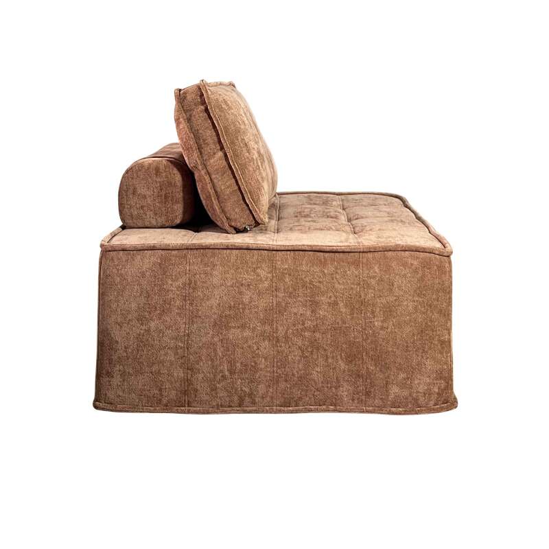 Modulares Sofa 3-Sitzer aus Stoff mit Kissen (6/7)