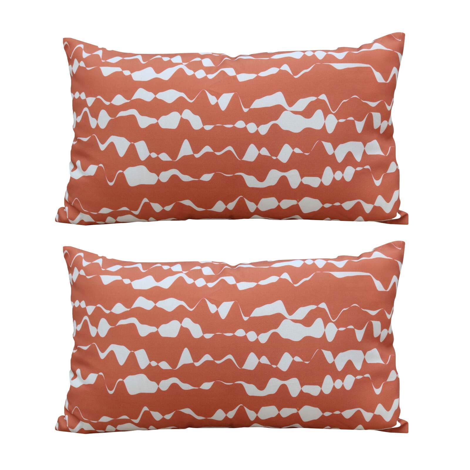 Kleine rechteckige Outdoor-Kissen für Paletten 50 × 30 cm – 2er-Set