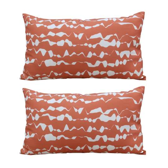 Kleine rechteckige Outdoor-Kissen für Paletten 50 × 30 cm – 2er-Set