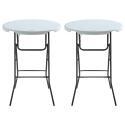 Klappbarer Stehtisch 80x110 cm 2er-Set