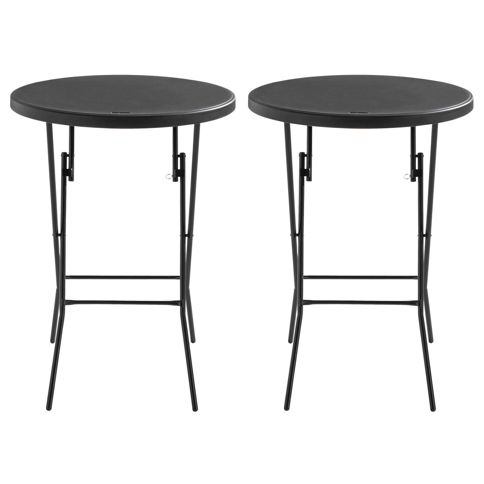 Klappbarer Stehtisch 80x110 cm 2er-Set