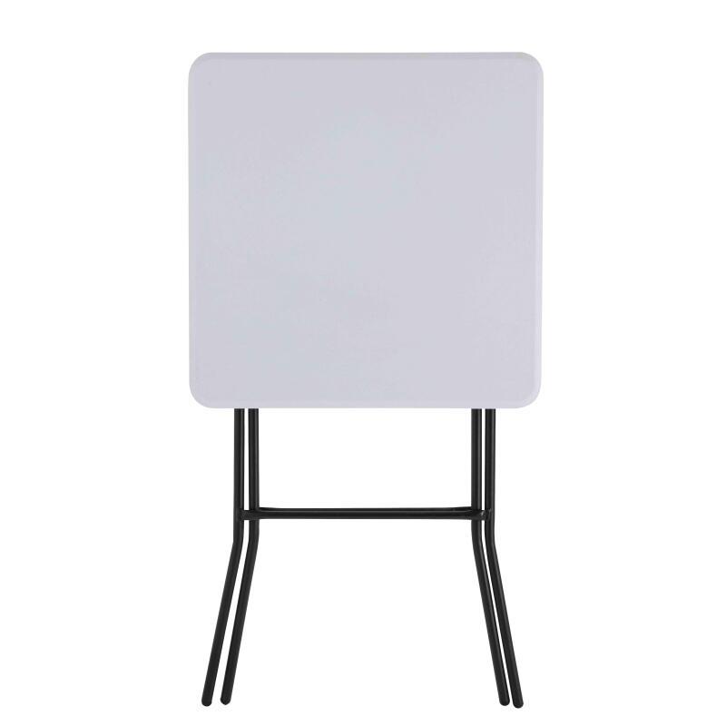 Klappbarer Stehtisch 68x68x110 cm 2er-Set (3/7)