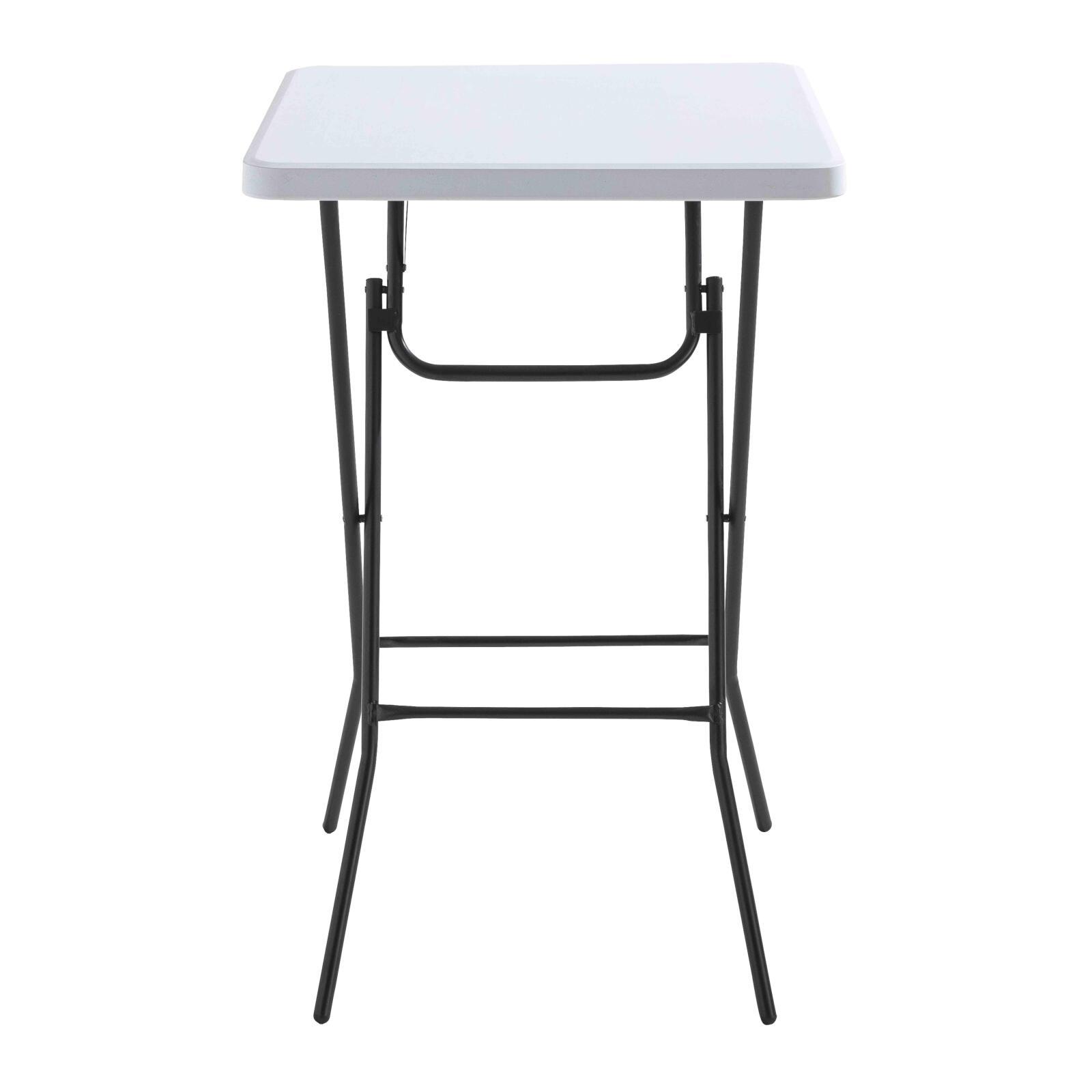 Klappbarer Stehtisch 68x68x110 cm 5er-Set