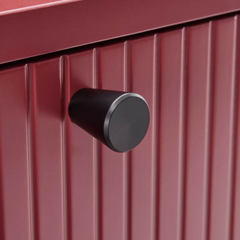 Lowboard farbig mit Lattenoptik, 150 cm (5/7)