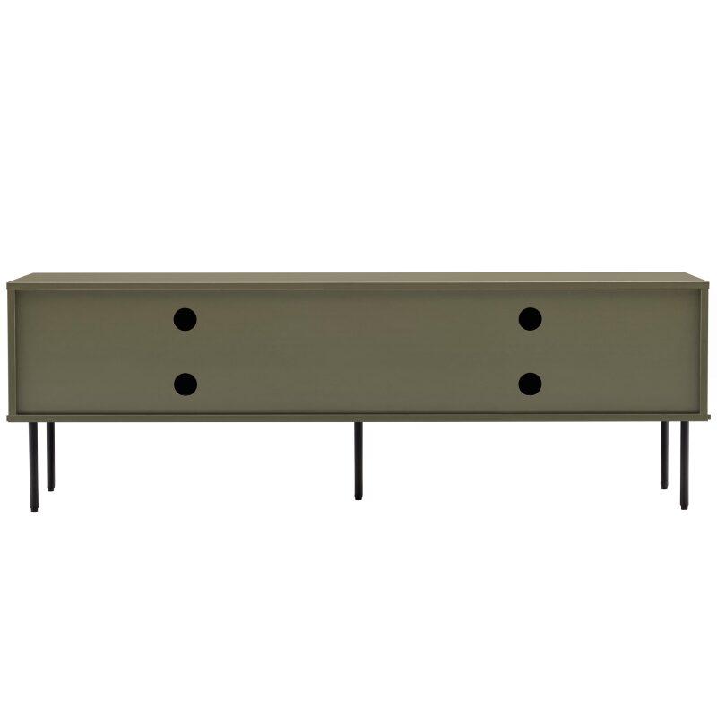 Lowboard farbig mit Lattenoptik, 150 cm (4/7)