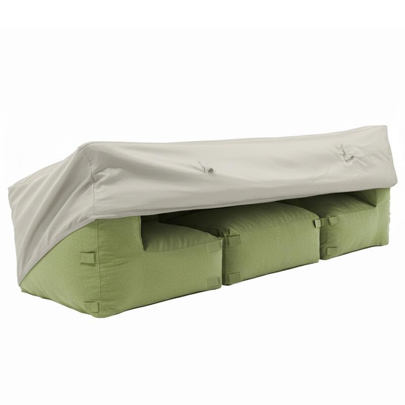 Schutzhülle für modulare Gartenmöbel mit 2 Ecksesseln und 1 Sessel  (2/5)