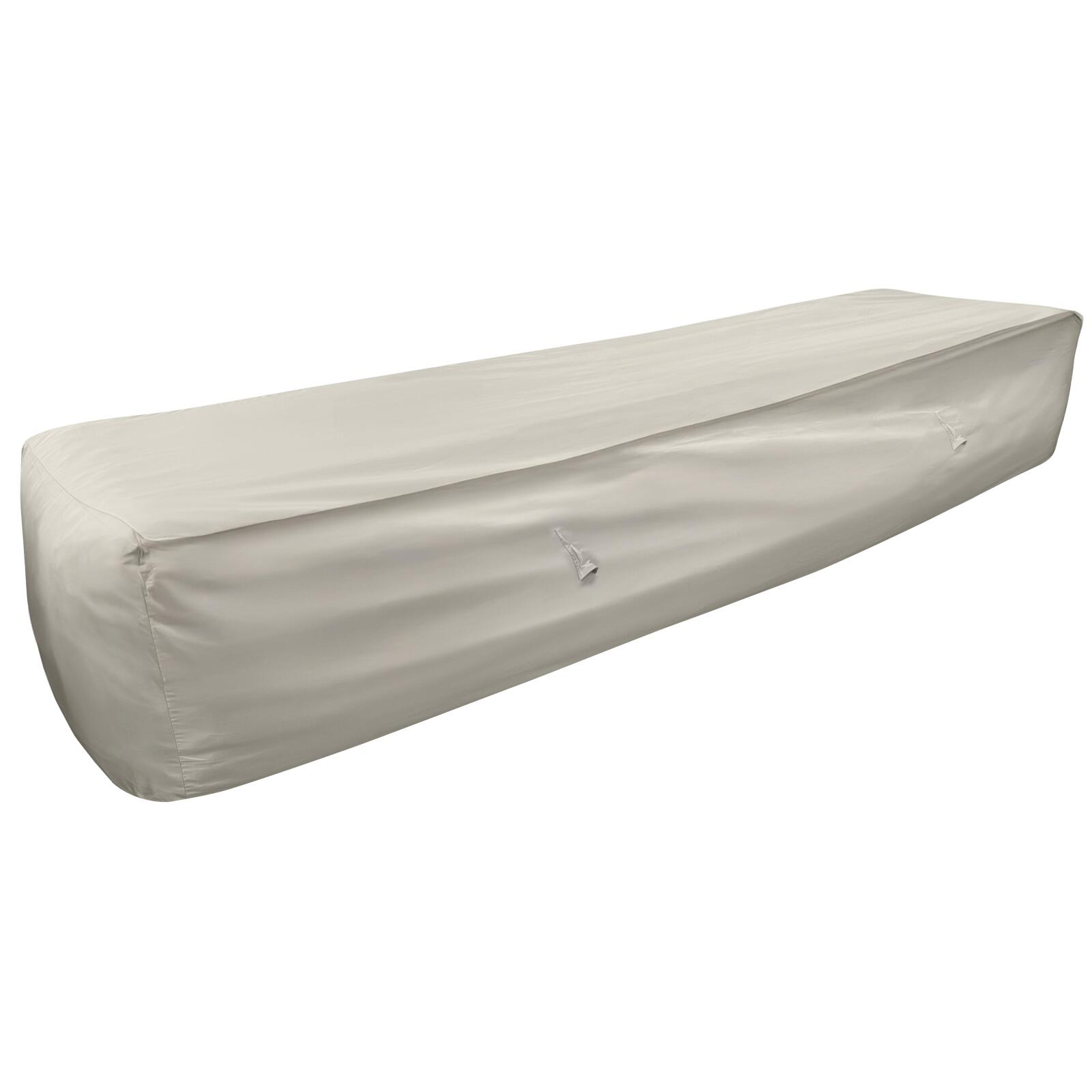 Schutzhülle für modulare Gartenmöbel mit 2 Ecksesseln und 2 niedrigen Sesseln