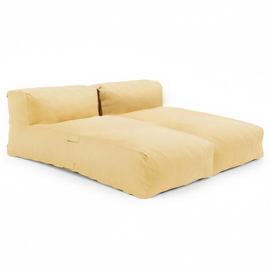 Modulare Gartenmöbel für 2 Personen bestehend aus 2 Chaiselongues | Oviala