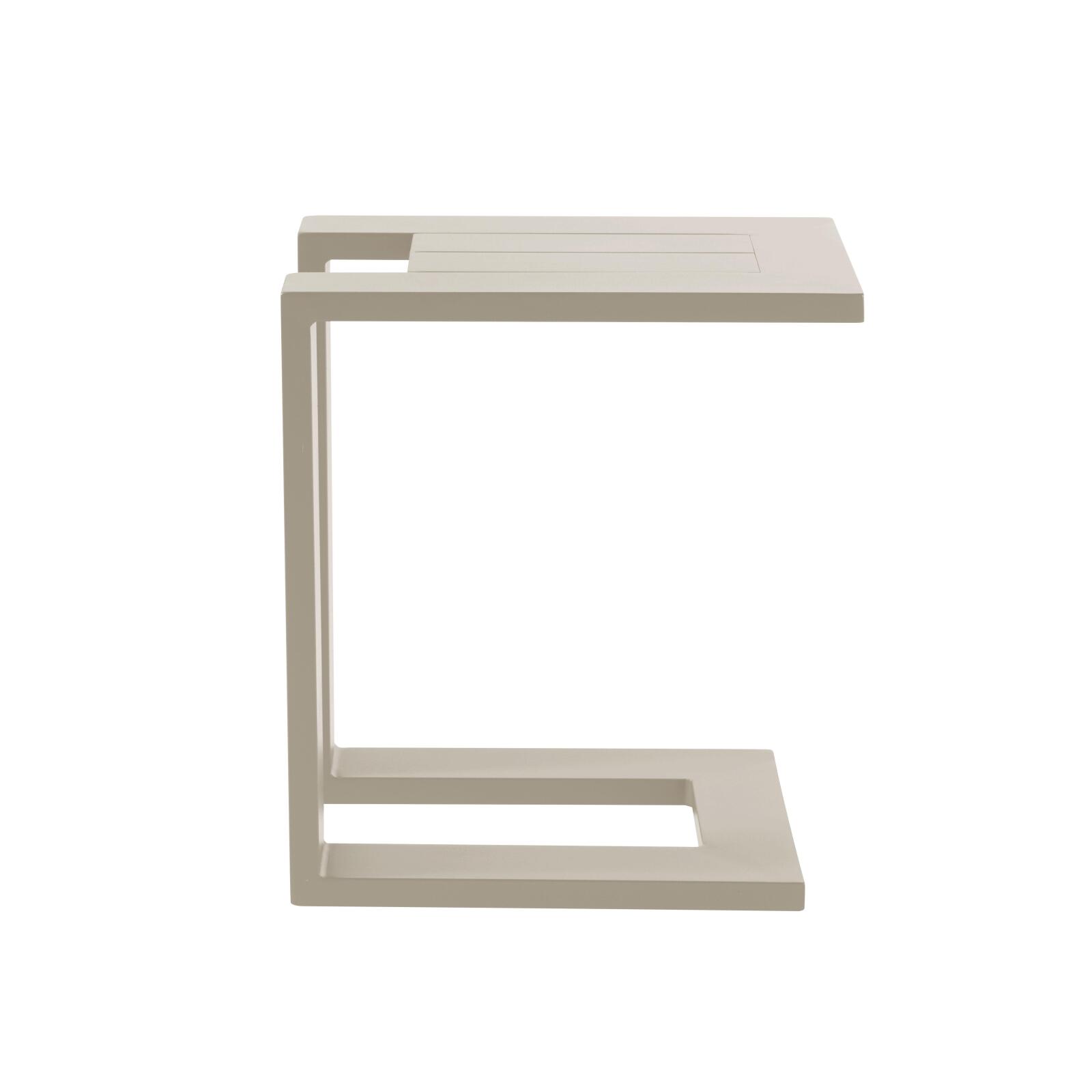 Sonnenliegenregal aus Aluminium