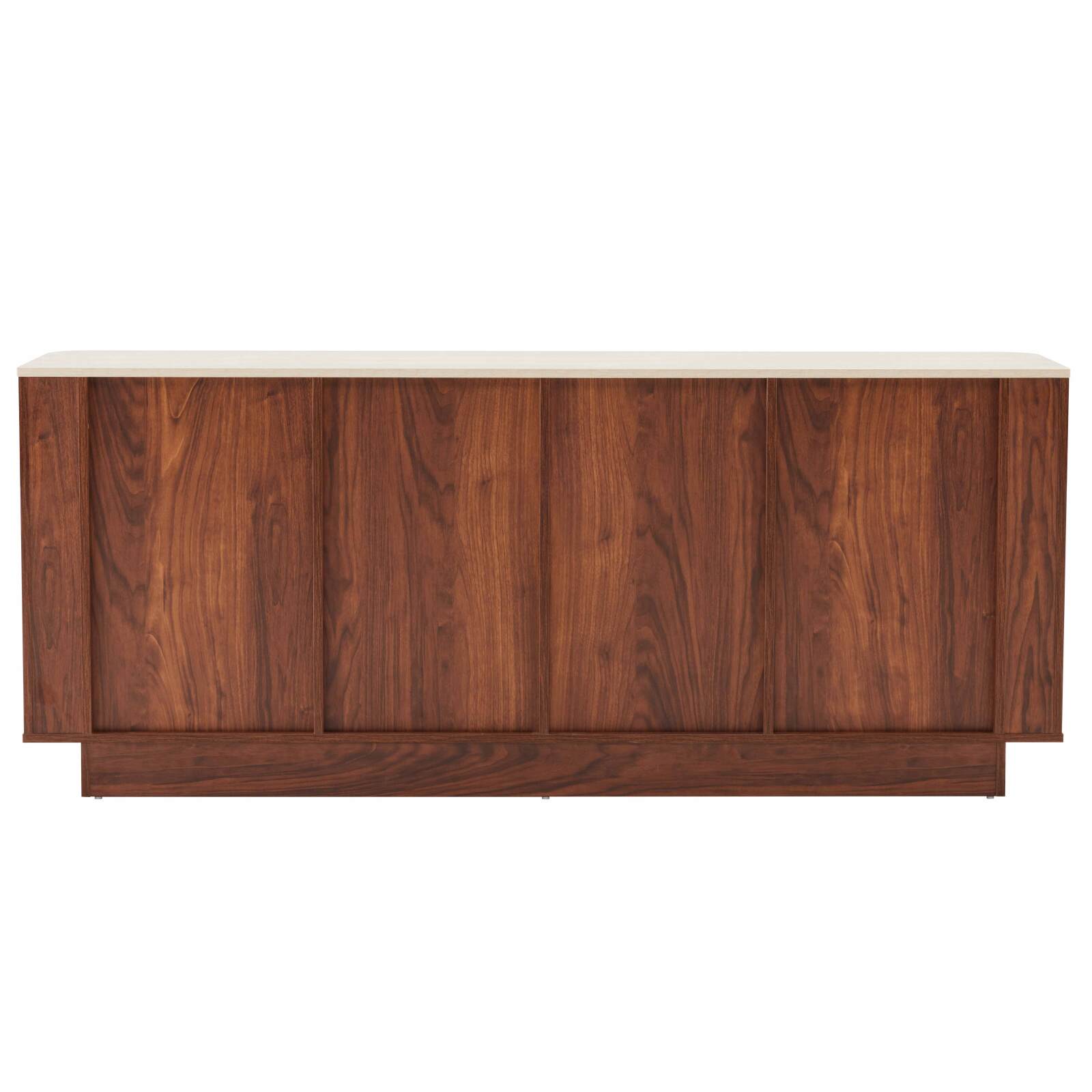 Sideboard in Holzoptik FSC®, 4 Türen, 180 cm, skandinavischer Stil