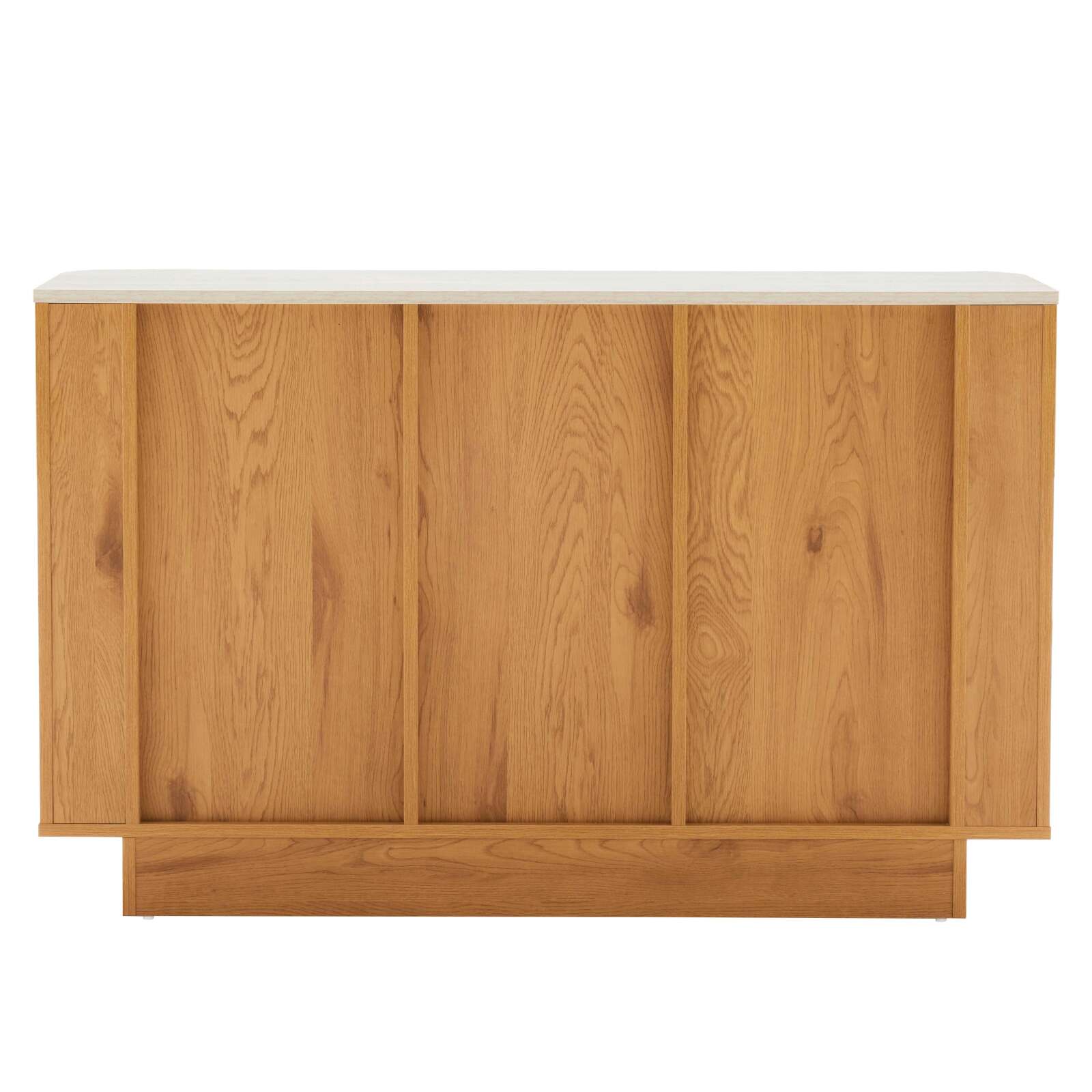 Sideboard in Holzoptik FSC®, 3 Türen, 120 cm, skandinavischer Stil