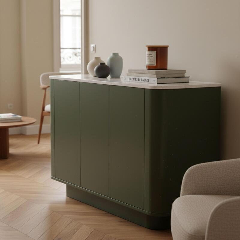 Sideboard FSC® 3 Türen, 120 cm - Lifestyle