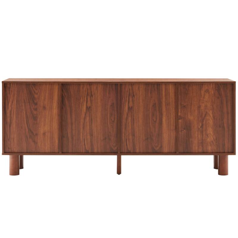 Sideboard in Holzoptik FSC®, 4 Türen, 180 cm, skandinavischer Stil (2/7)