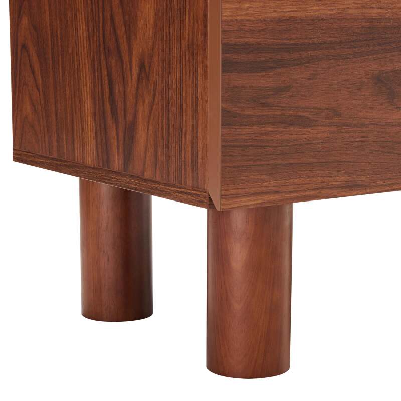 Sideboard in Holzoptik FSC®, 4 Türen, 180 cm, skandinavischer Stil (5/7)