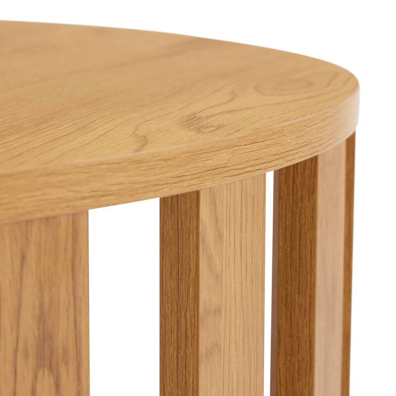 Couchtisch rund, in FSC®-Holzoptik, Ø75 cm (6/7)