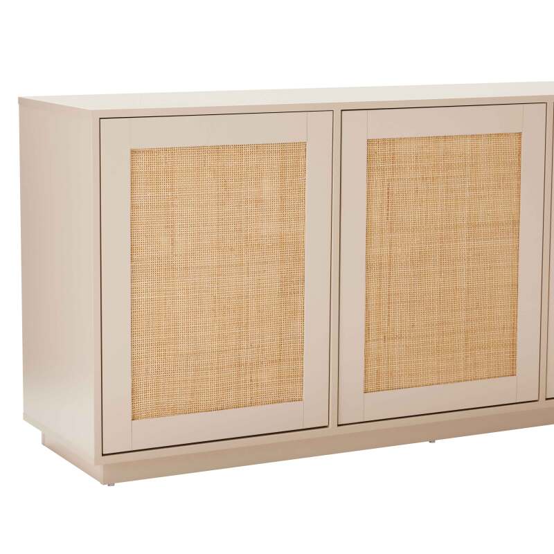 Sideboard in Holzoptik FSC®, 3 Türen, 160 cm, skandinavischer Stil (5/8)