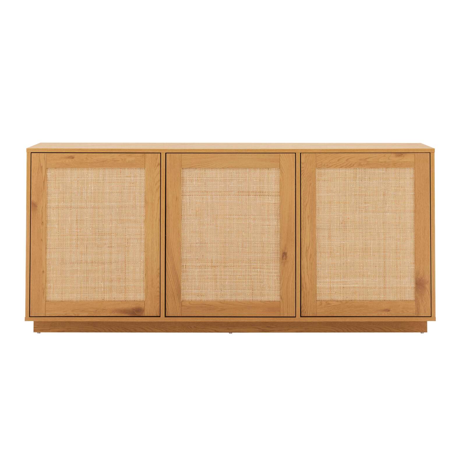 Sideboard in Holzoptik FSC®, 3 Türen, 160 cm, skandinavischer Stil
