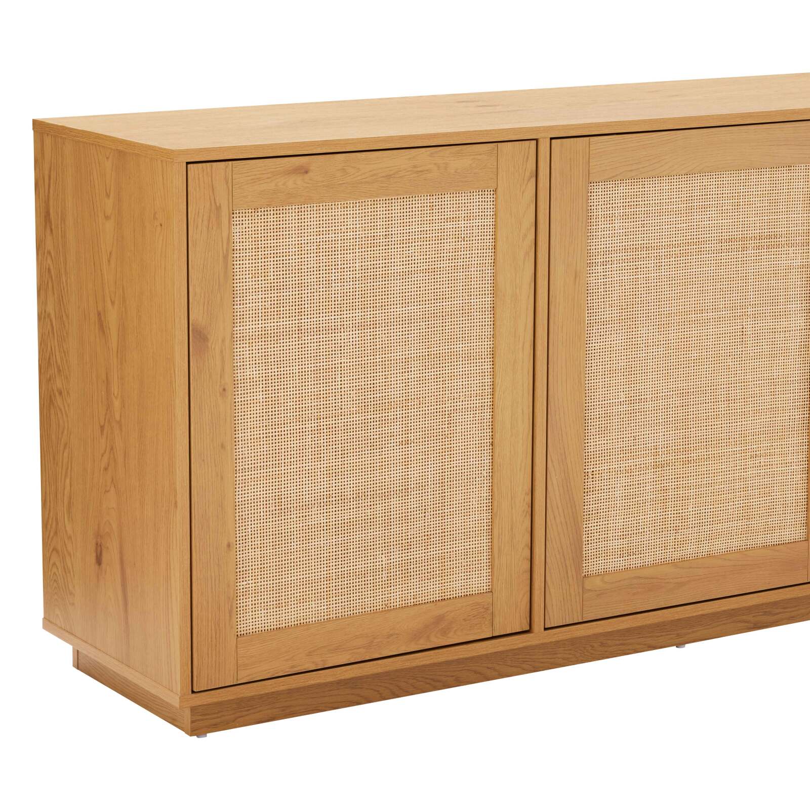 Sideboard in Holzoptik FSC®, 3 Türen, 160 cm, skandinavischer Stil