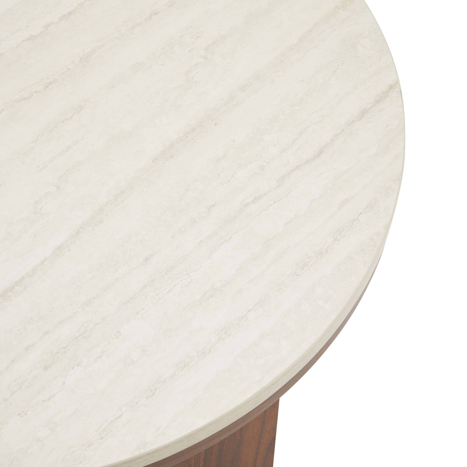 Couchtisch rund, in FSC®-Holzoptik, Ø 80 cm