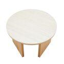 Couchtisch rund, in FSC®-Holzoptik, Ø 80 cm