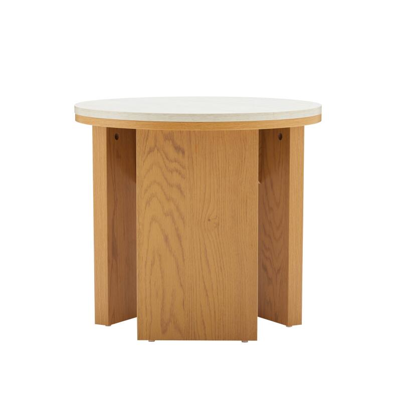 Couchtisch rund, in FSC®-Holzoptik, Ø 50 cm (2/7)