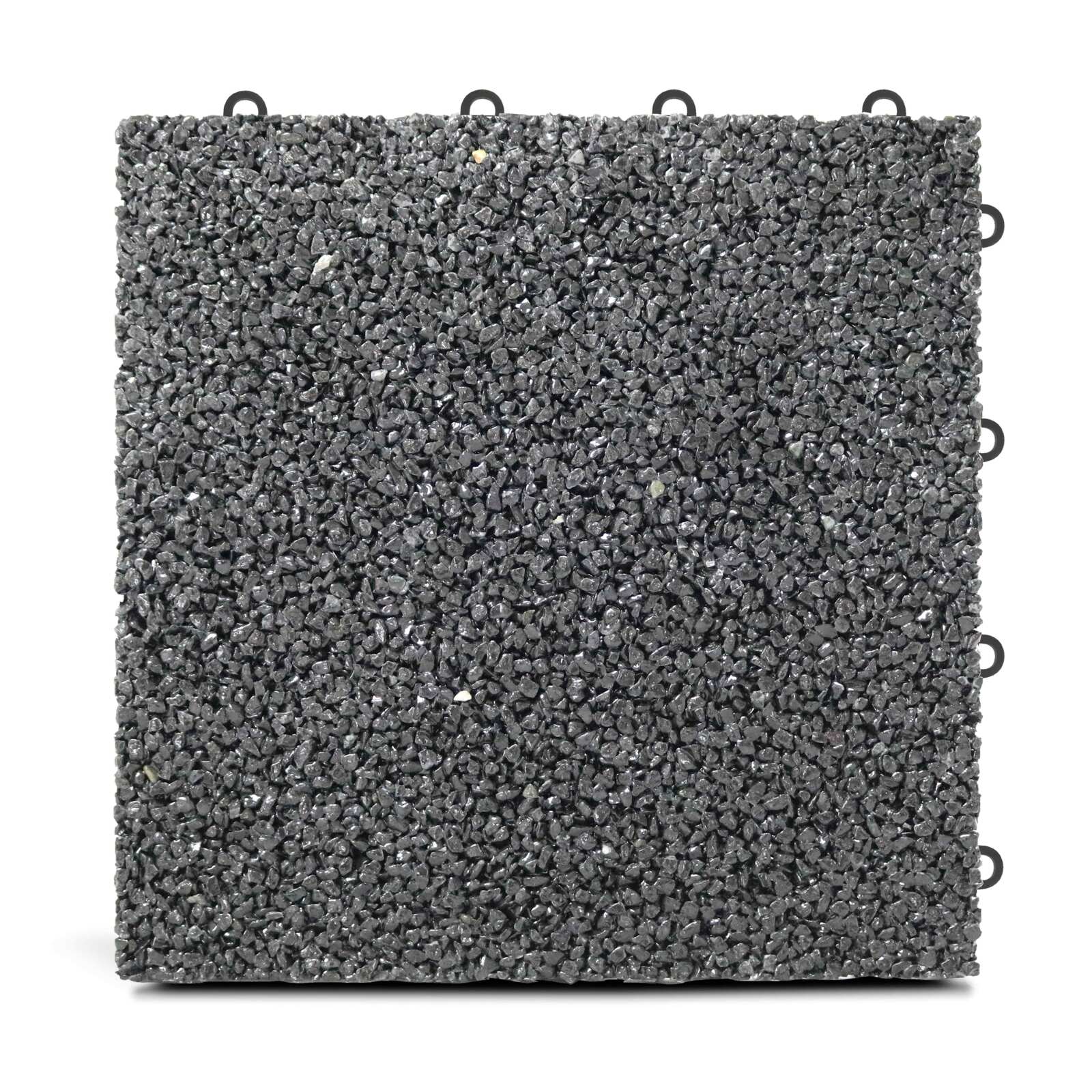 Set von Steckplatten für Terrassen aus Kies (30 x 30 x 2,5 cm)