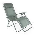 Relax Gartensessel aus Metall und Textilene neigbaren - 2er-Set