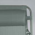 Relax Gartensessel aus Metall und Textilene neigbaren - 2er-Set