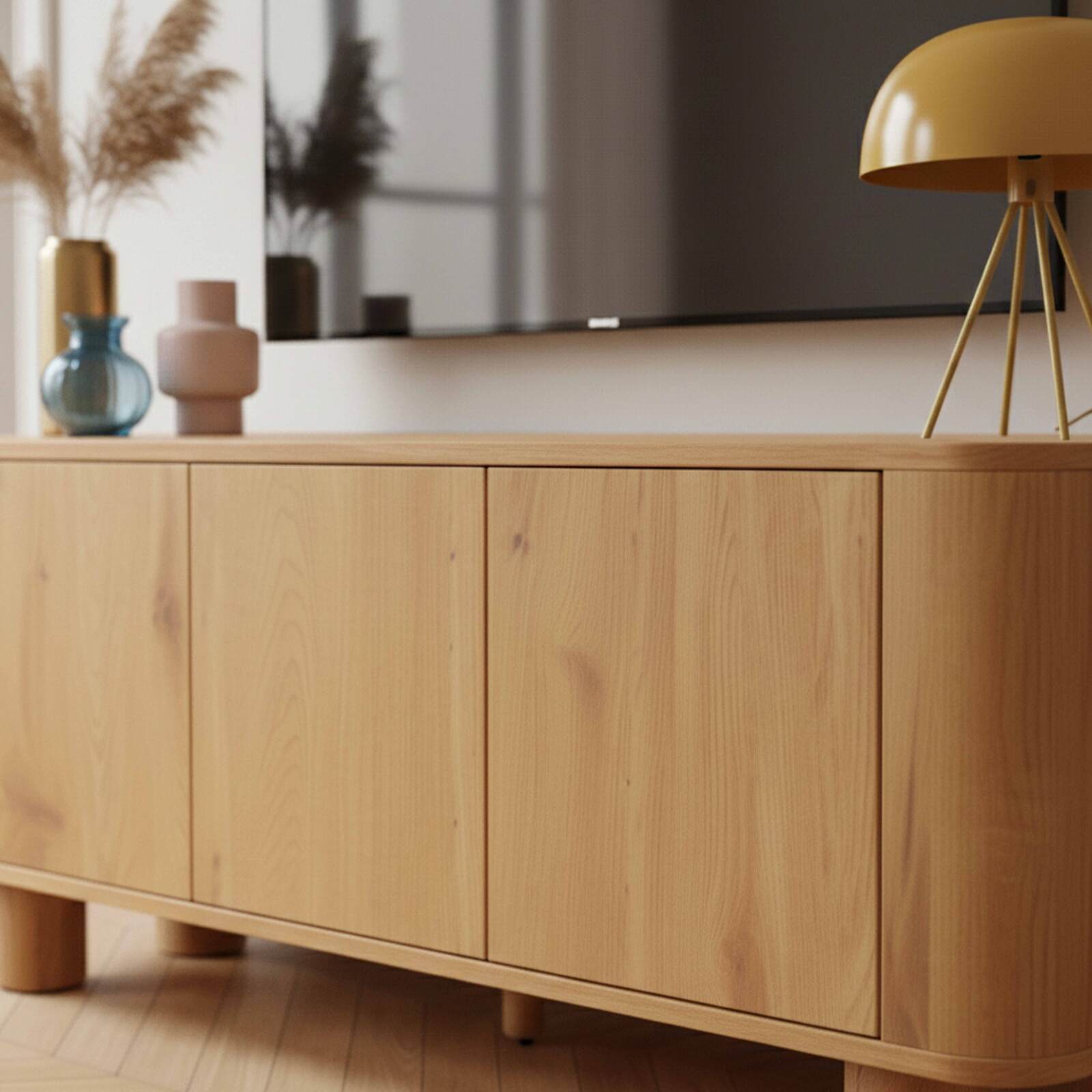 Lowboard in Holzoptik, 120 cm