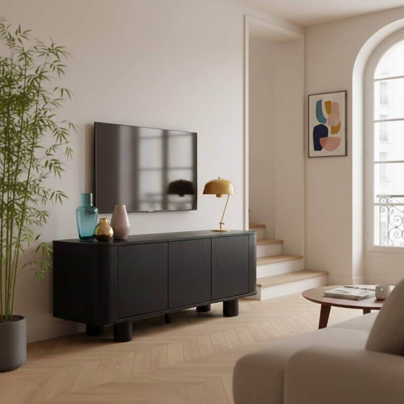 Lowboard in Holzoptik, 120 cm