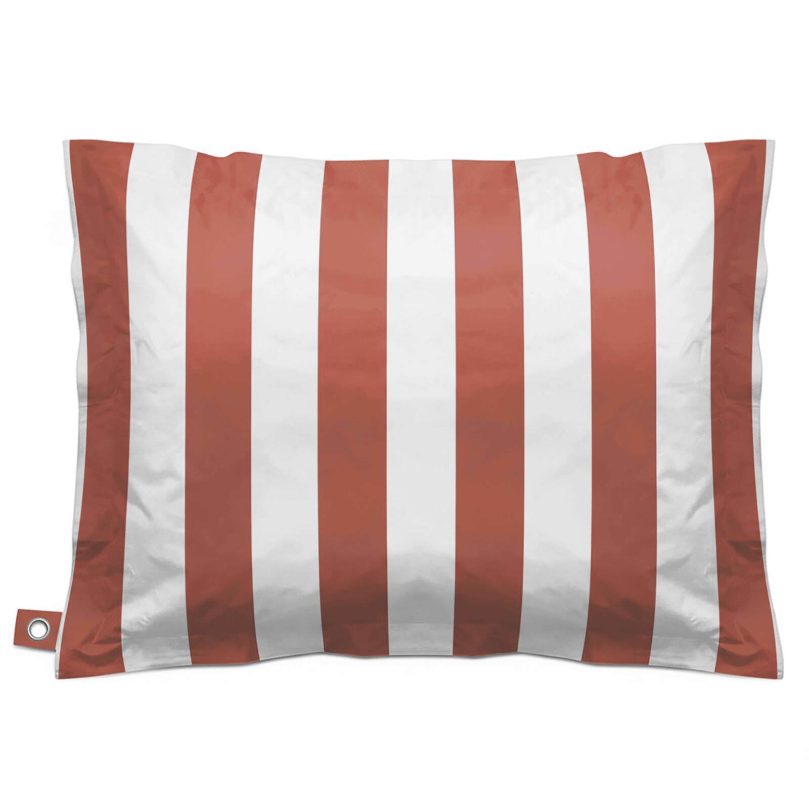 Sitzsack im gestreiften XL Kissen wasserdicht 140x120 cm