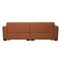 Sofa 3-Sitzer aus Cord mit Kissen