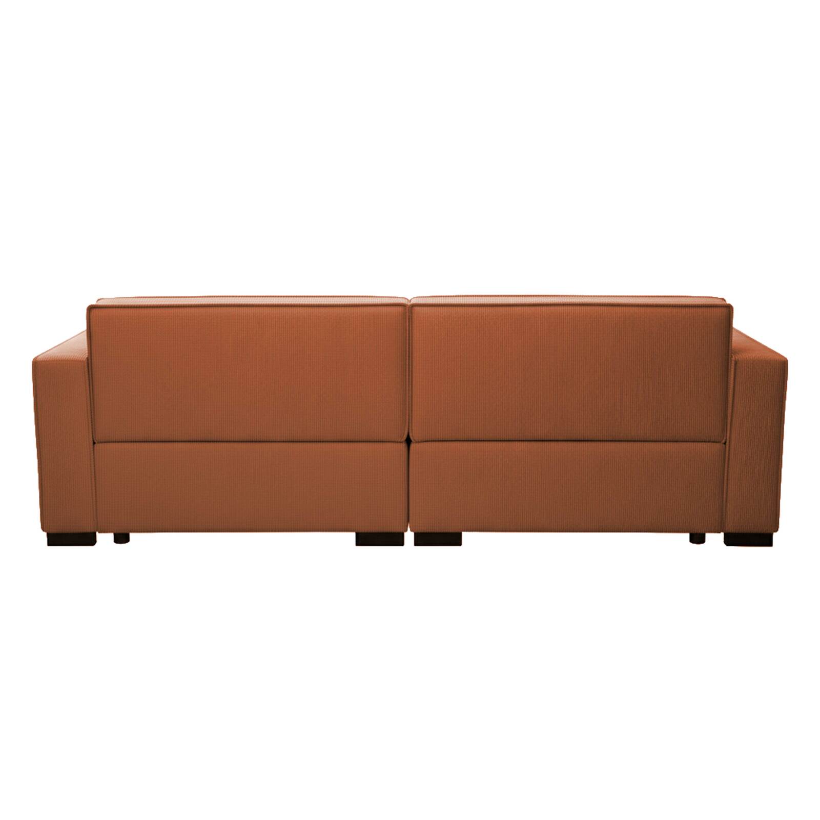Sofa 3-Sitzer aus Cord mit Kissen