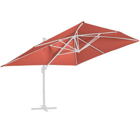 Dunklere Leinwand für deportiertes Parasol 4 x 3 m | Oviala