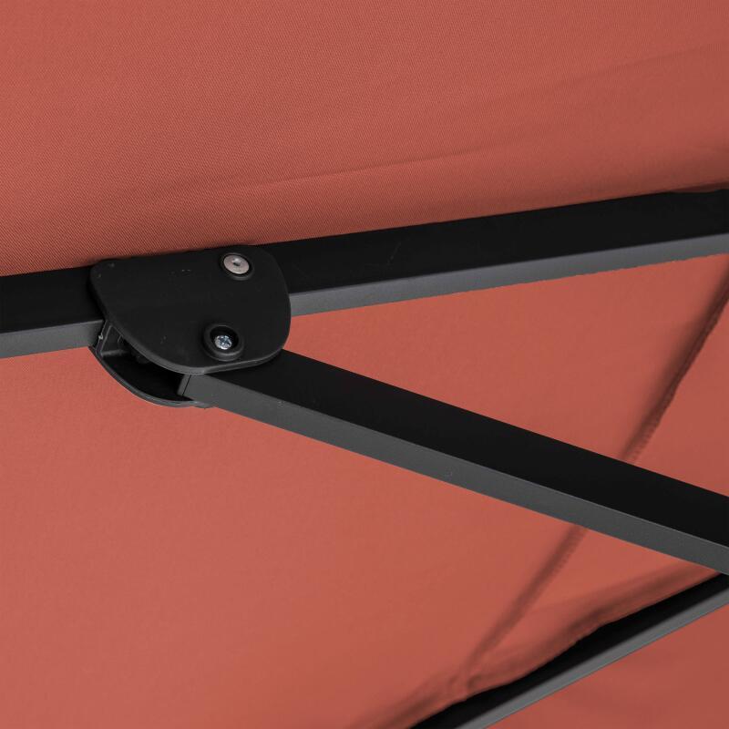 Ersatzteile für einen 2x3m großen versetzten Sonnenschirm, 240g/m2 (3/4)