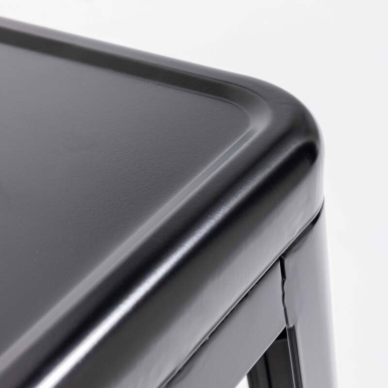 Gartenhocker-Set von 4 Hockern aus Metall 