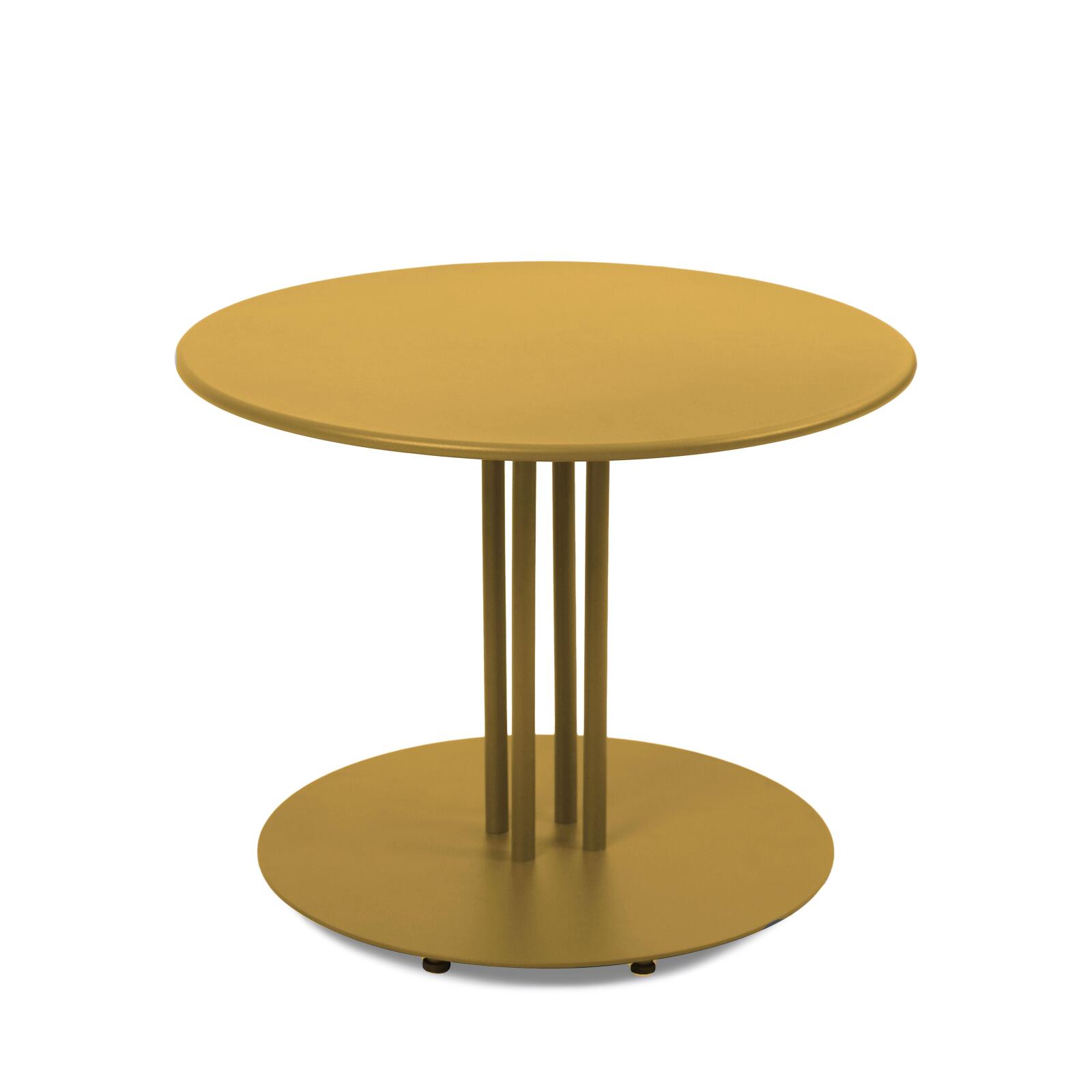 Garten Couchtisch Runde aus Metall, Ø50x38 cm
