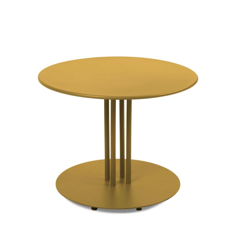 Garten Couchtisch Runde aus Metall, Ø50x38 cm