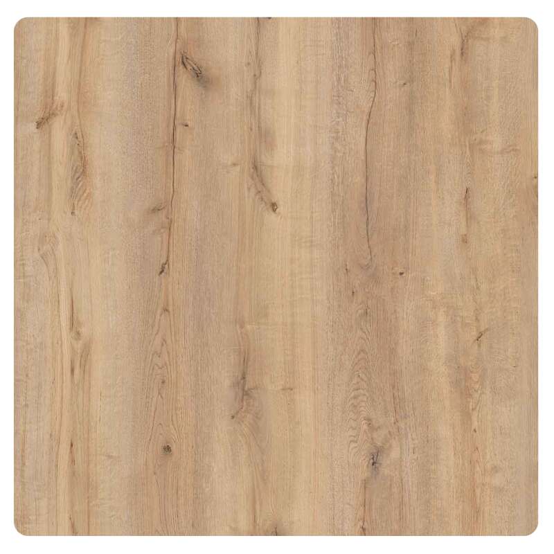 Quadratisches Tischplateau 60 x 60 cm aus HPL 