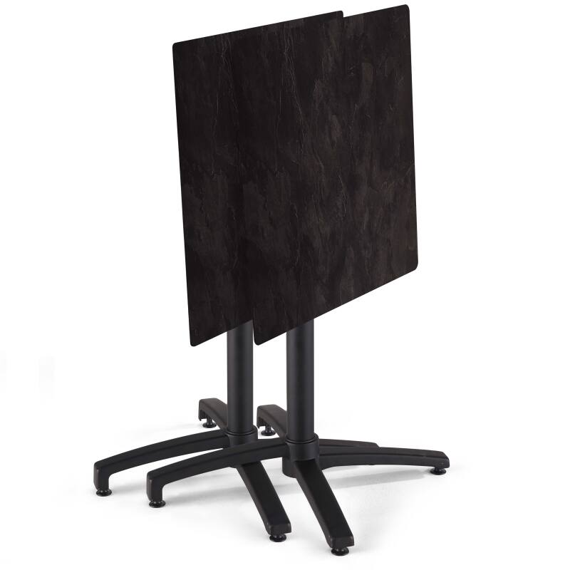 Quadratisches Tischplateau 70 x 70 cm aus HPL  (4/6)