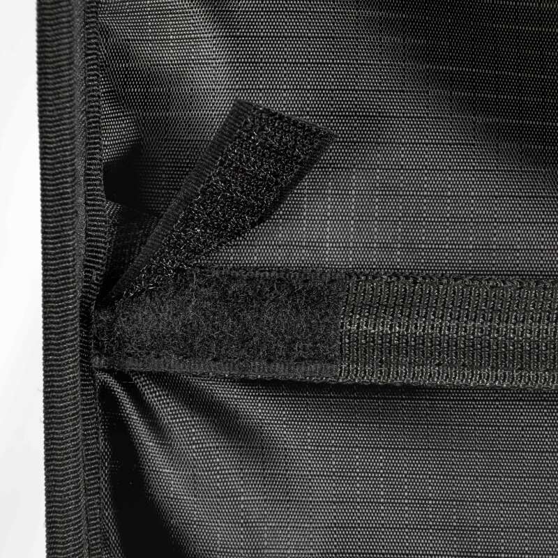 Rechteckige Grillabdeckung 170 x 60 x 120 cm Schwarz