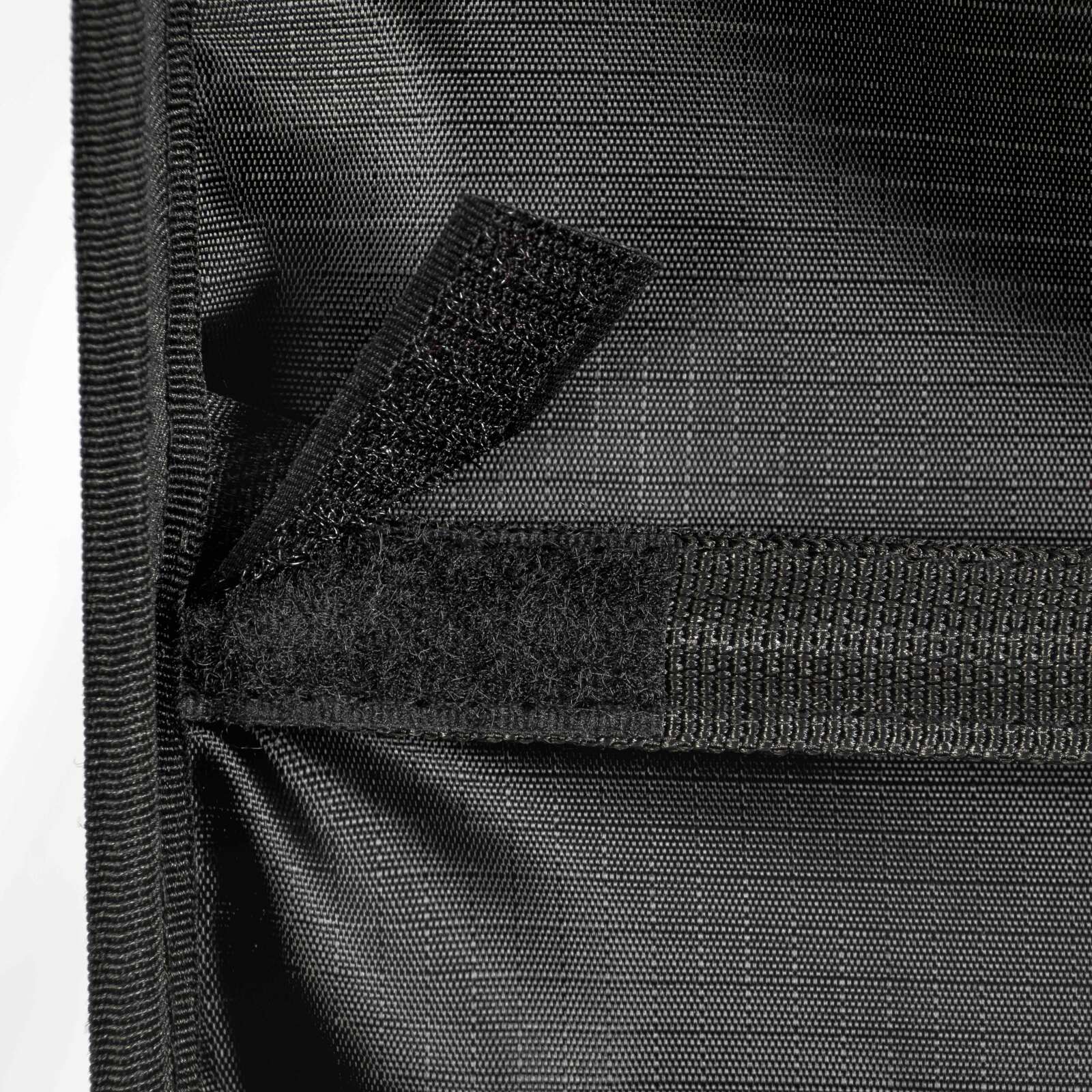 Rechteckige Grillabdeckung 110 x 60 x 120 cm Schwarz