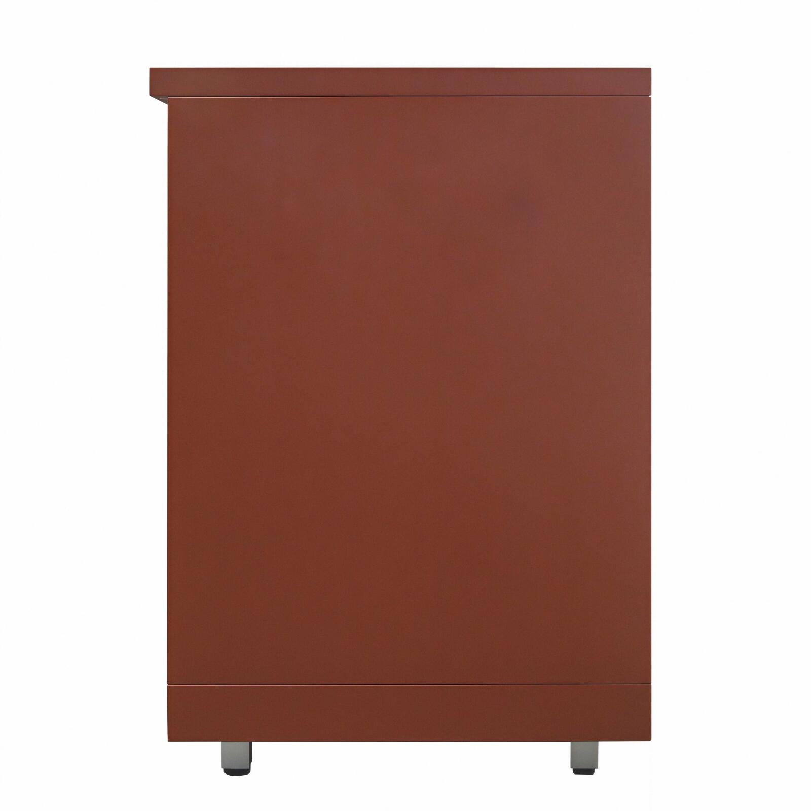 Outdoor Küchenmöbel mit 3-Schubladen-Aufbewahrungsmodul