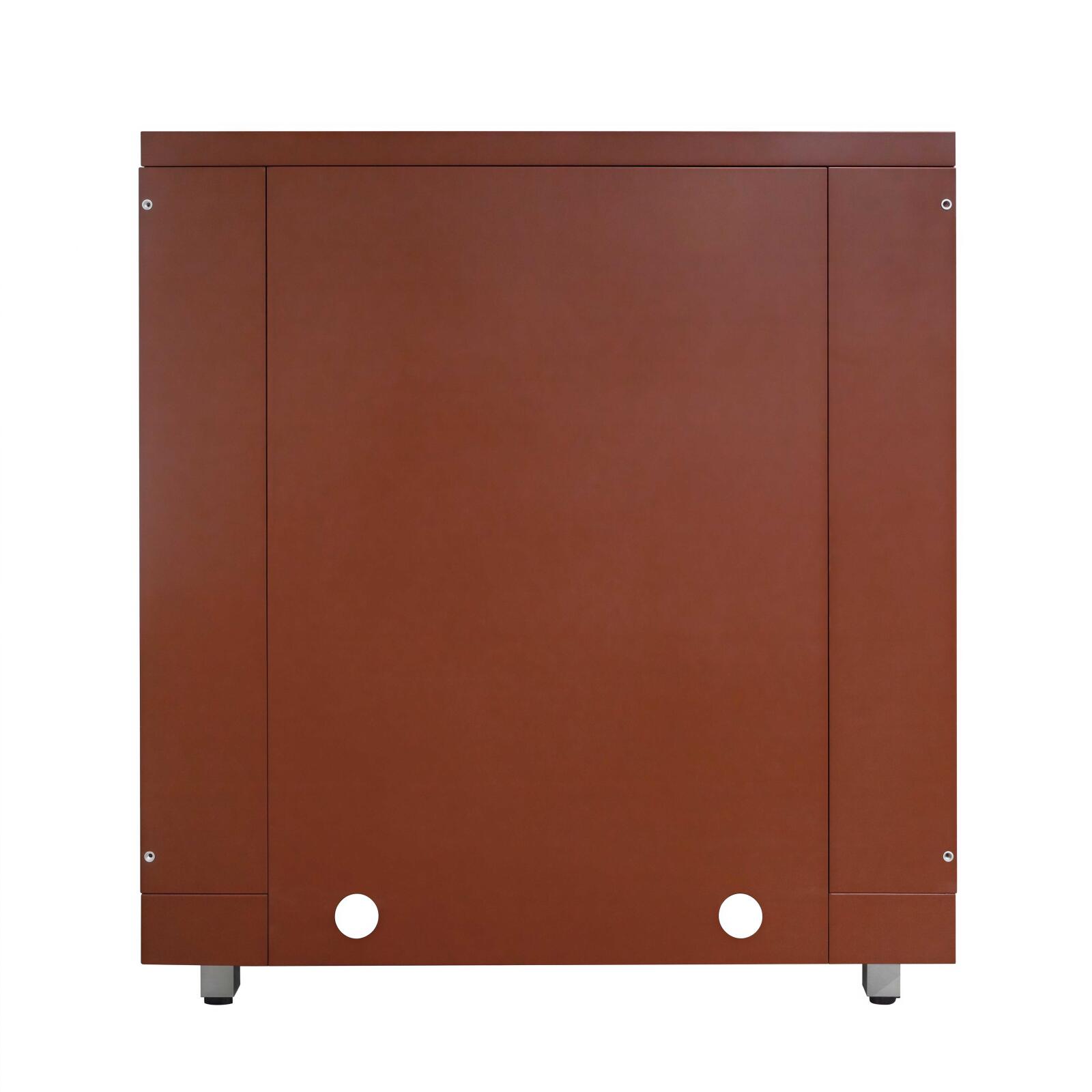 Outdoor Küchenmöbel mit Aufbewahrungsmodul und Arbeitsfläche