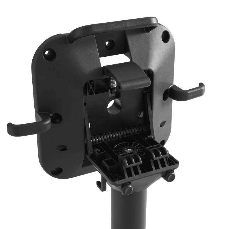 Gartentisch Bistro-Stil Quadratisch aus Aluminium schwarz, 4 Personen, 60x60 cm (5/8)